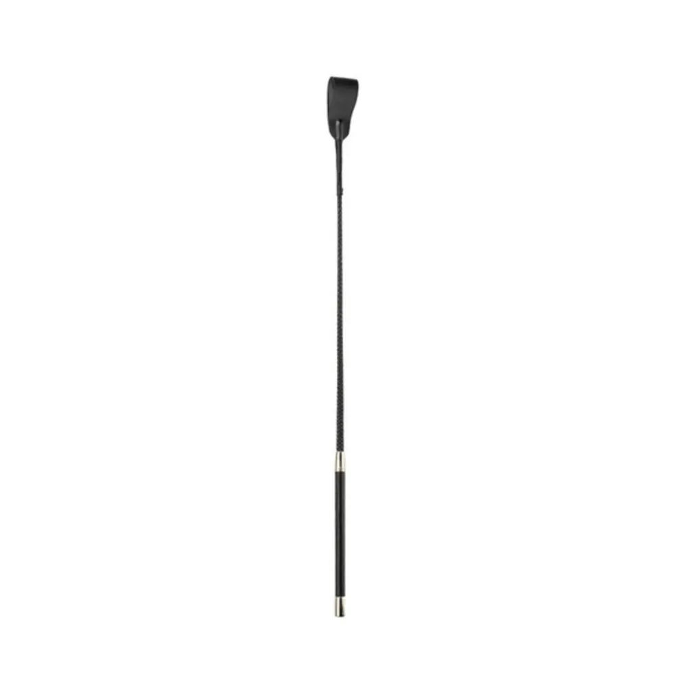 18 inches Medium Tip Riding Crop Black