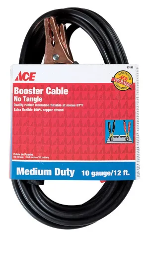 Ace 12 ft. 10 Ga. Jumper Cable 200 amps