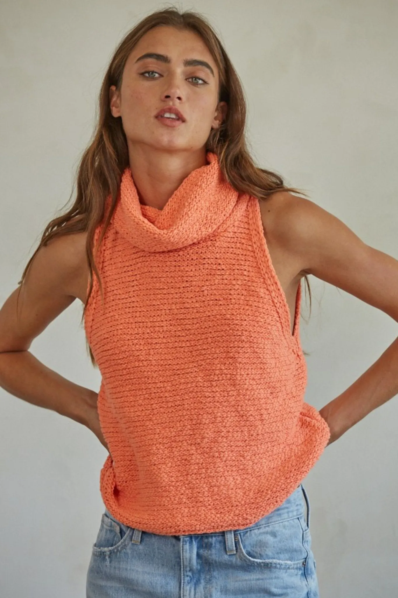 Alliani Sweater in Coral