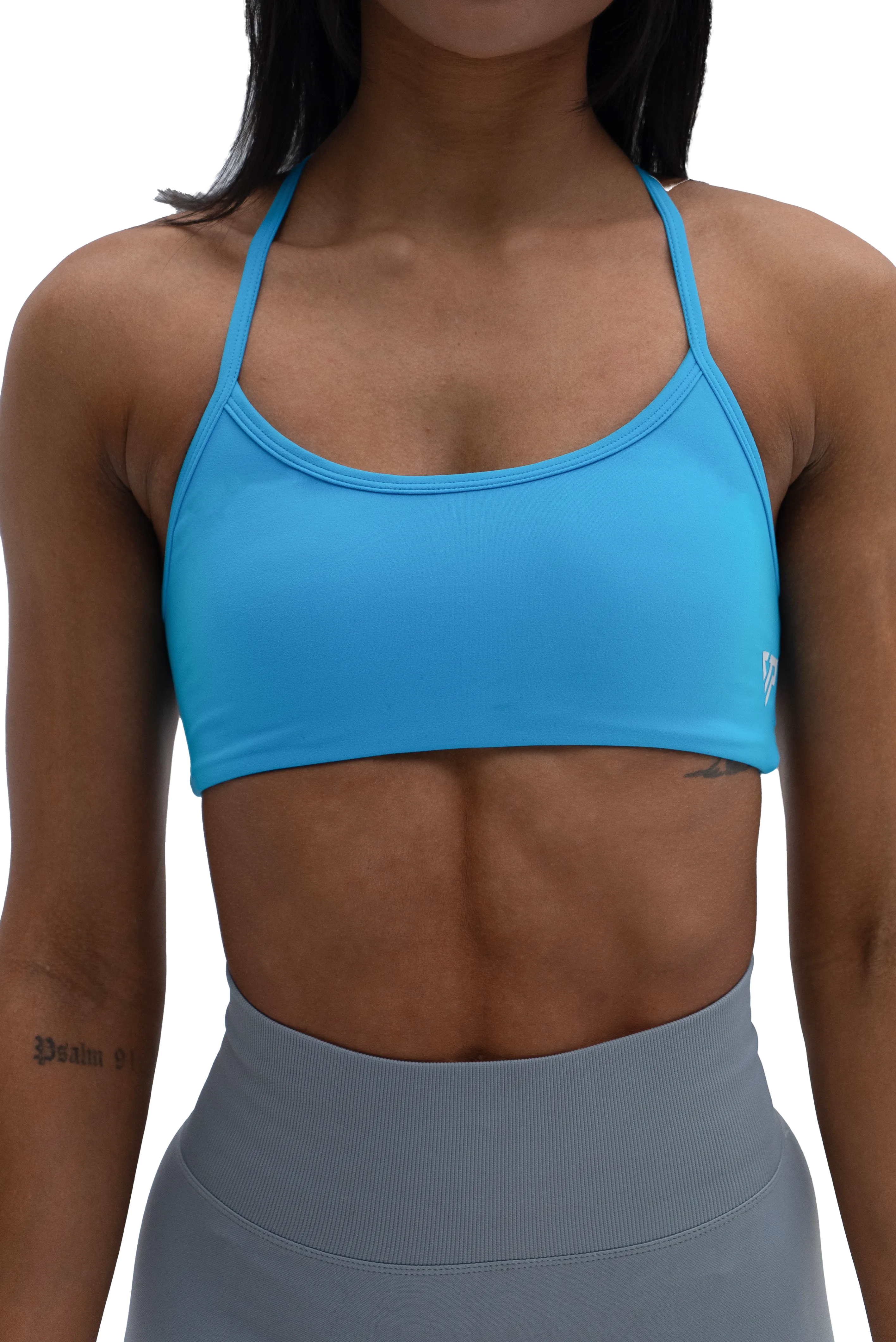 AVA CROP - BLUE