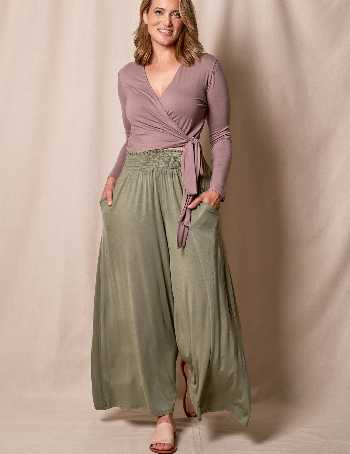 Bamboo Palazzo Pants