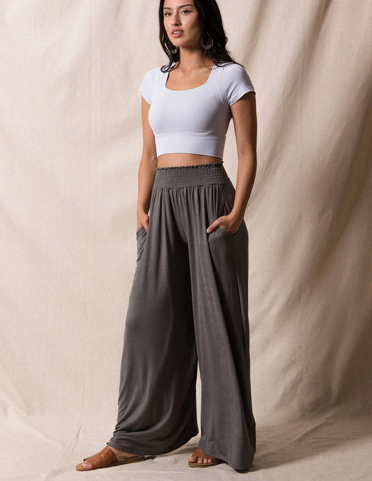 Bamboo Palazzo Pants