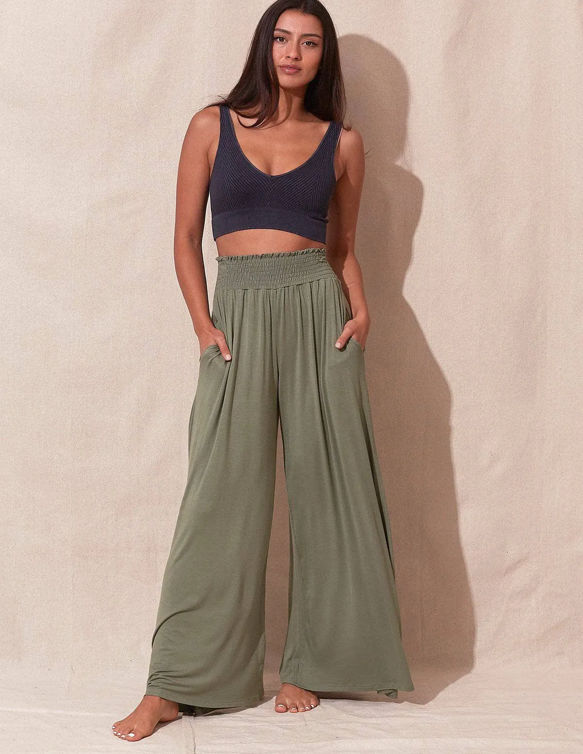 Bamboo Palazzo Pants