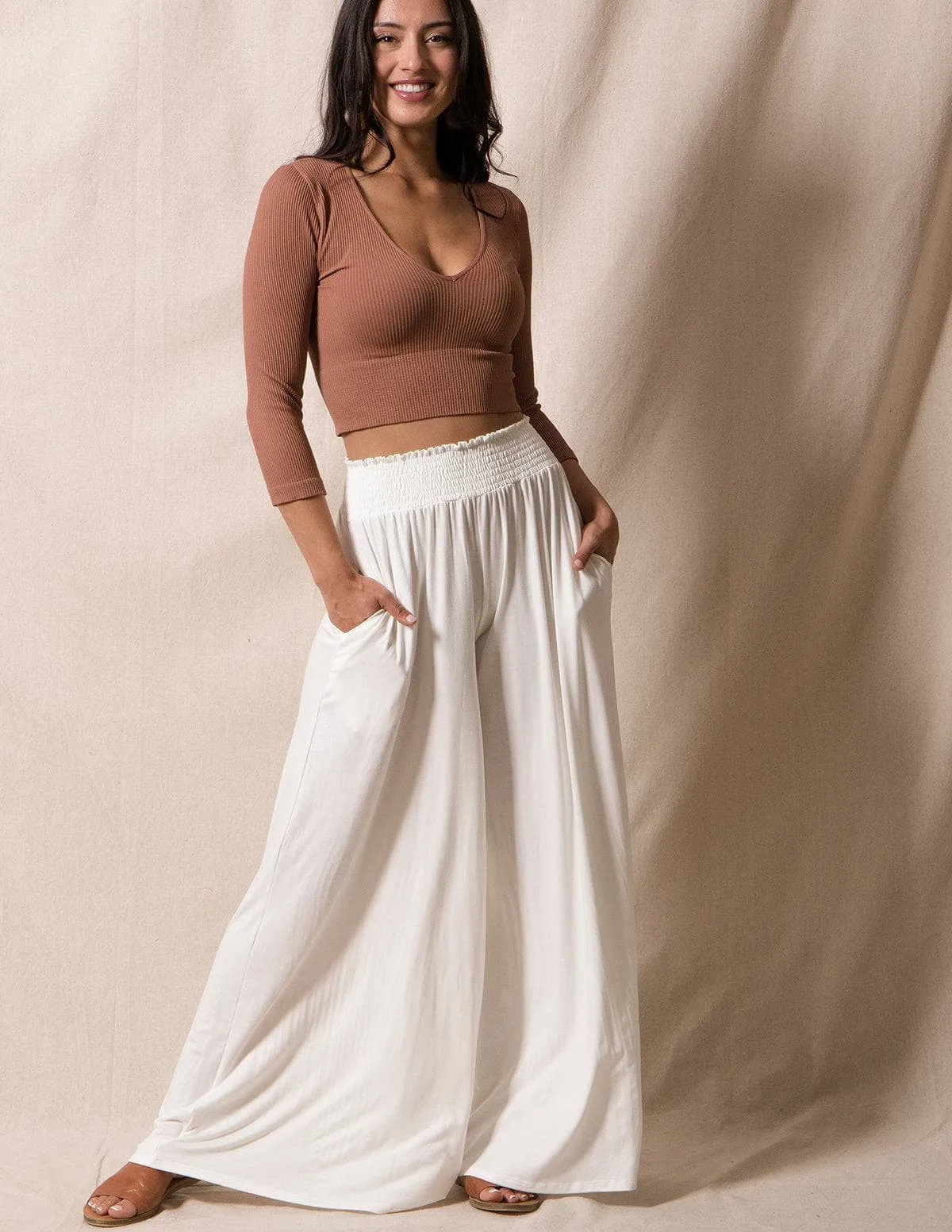 Bamboo Palazzo Pants