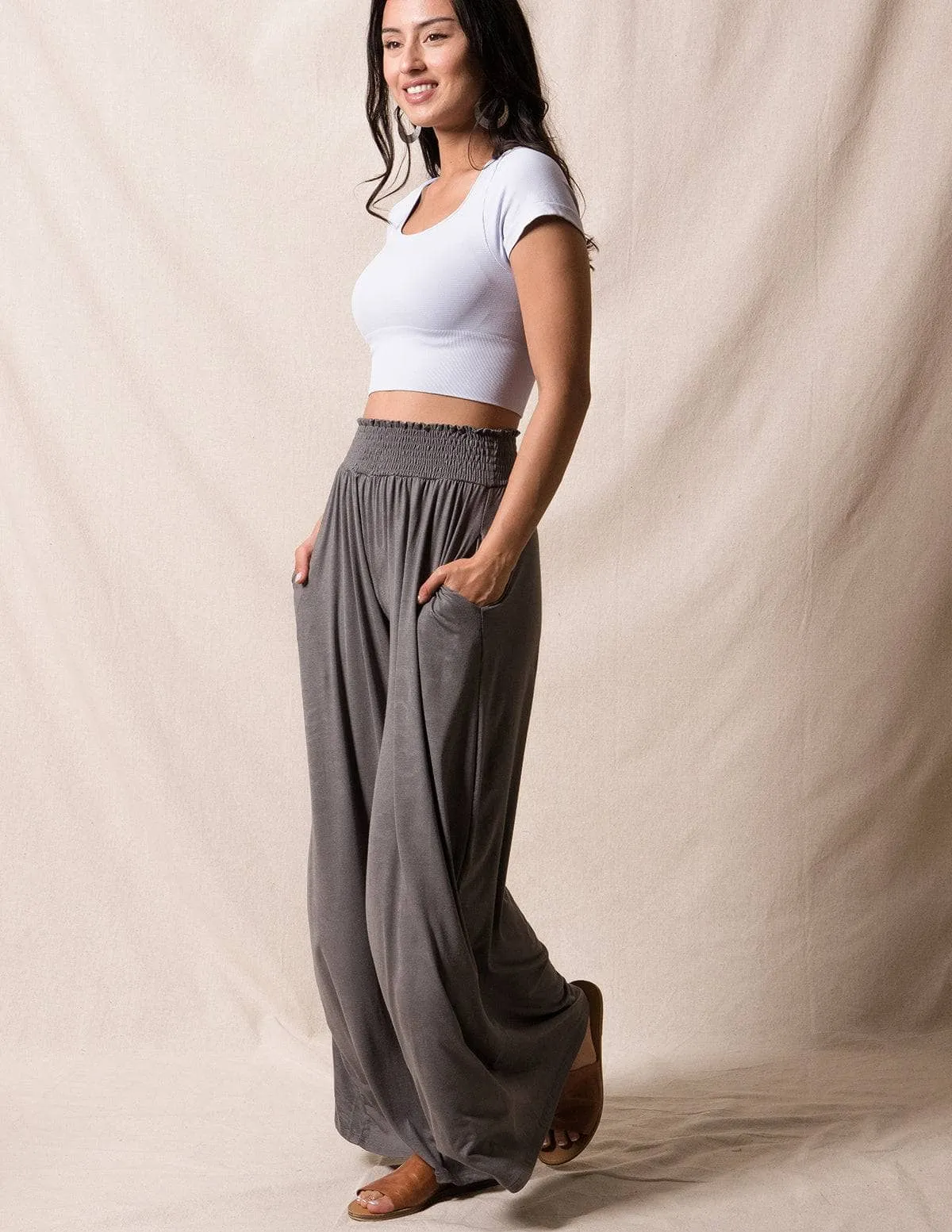 Bamboo Palazzo Pants