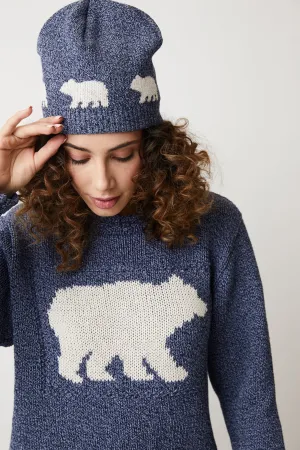 Canadiana Eco cotton "Laurentian Bear" Pullover Sweater