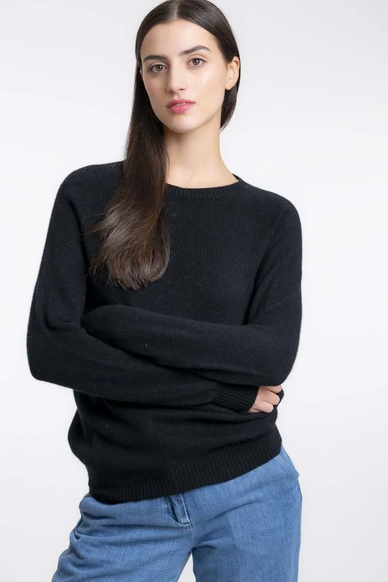 Cashmere Raglan Sweater