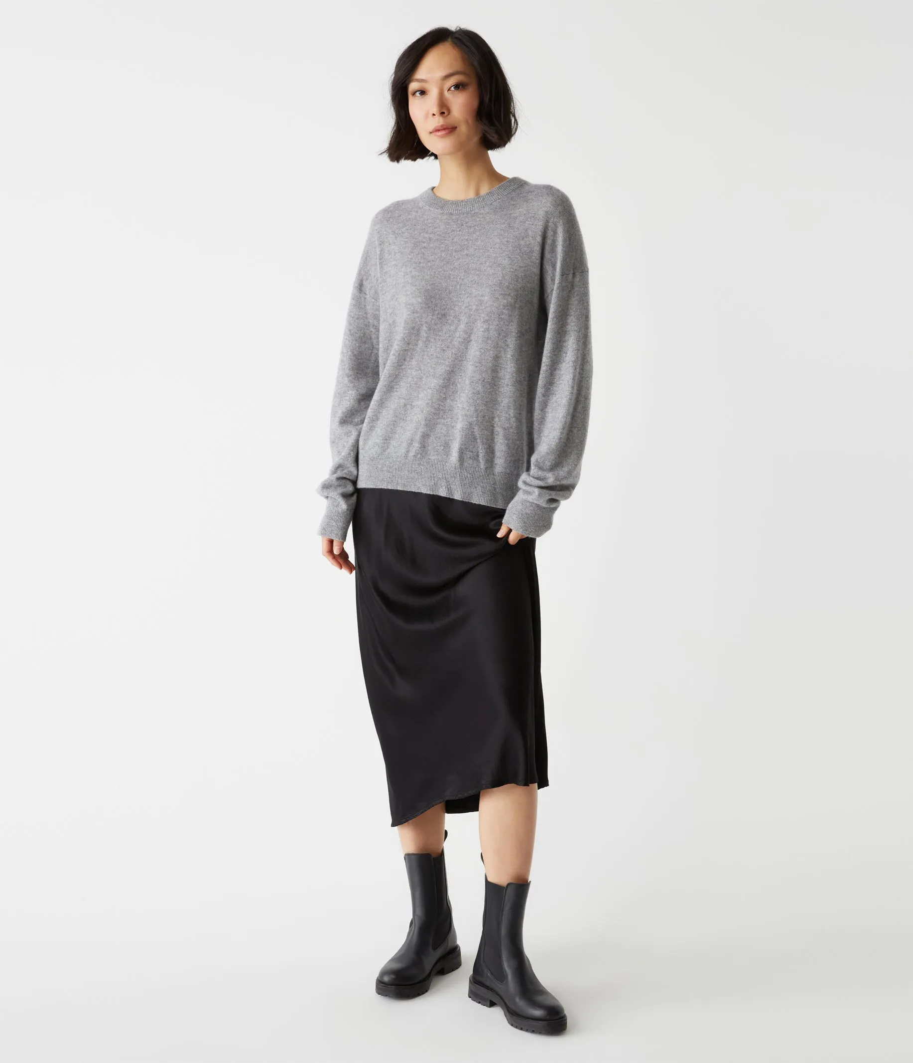 Celeste Crew Neck Cashmere Sweater