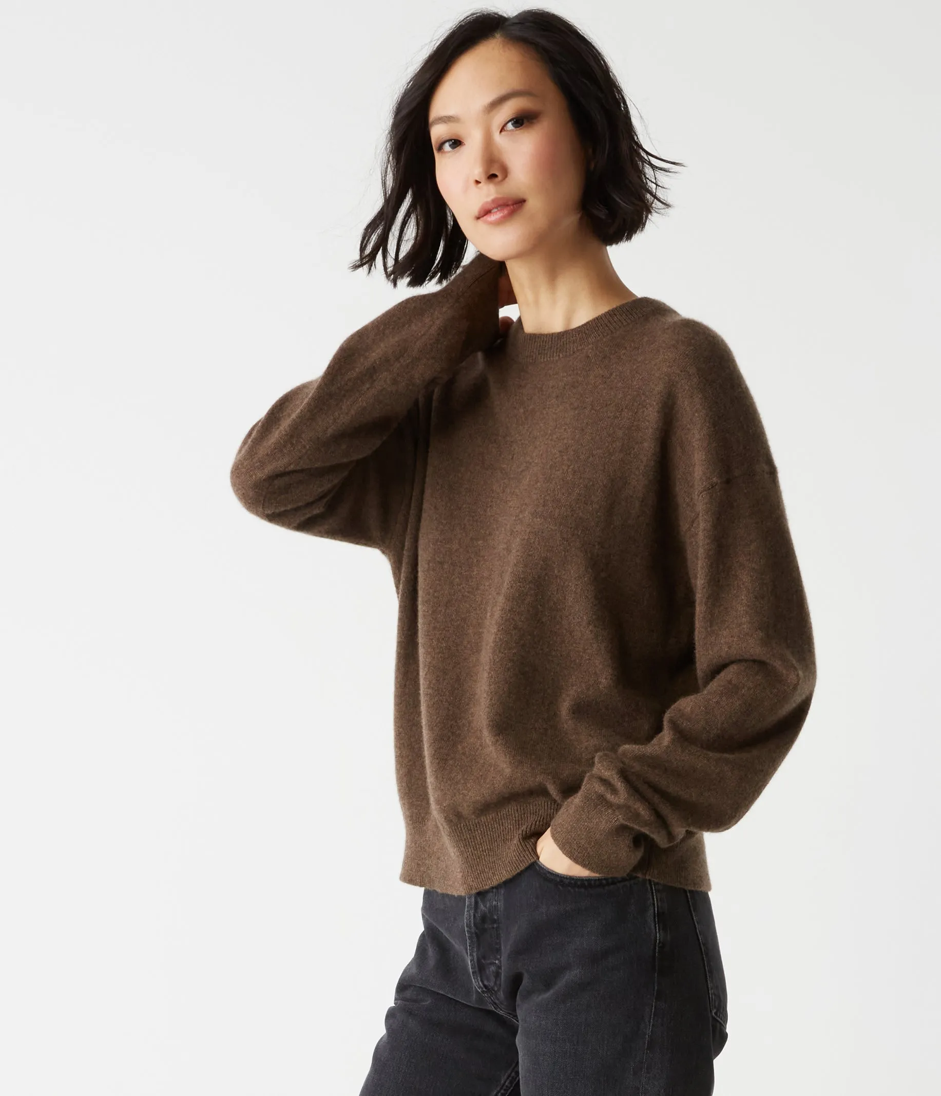 Celeste Crew Neck Cashmere Sweater