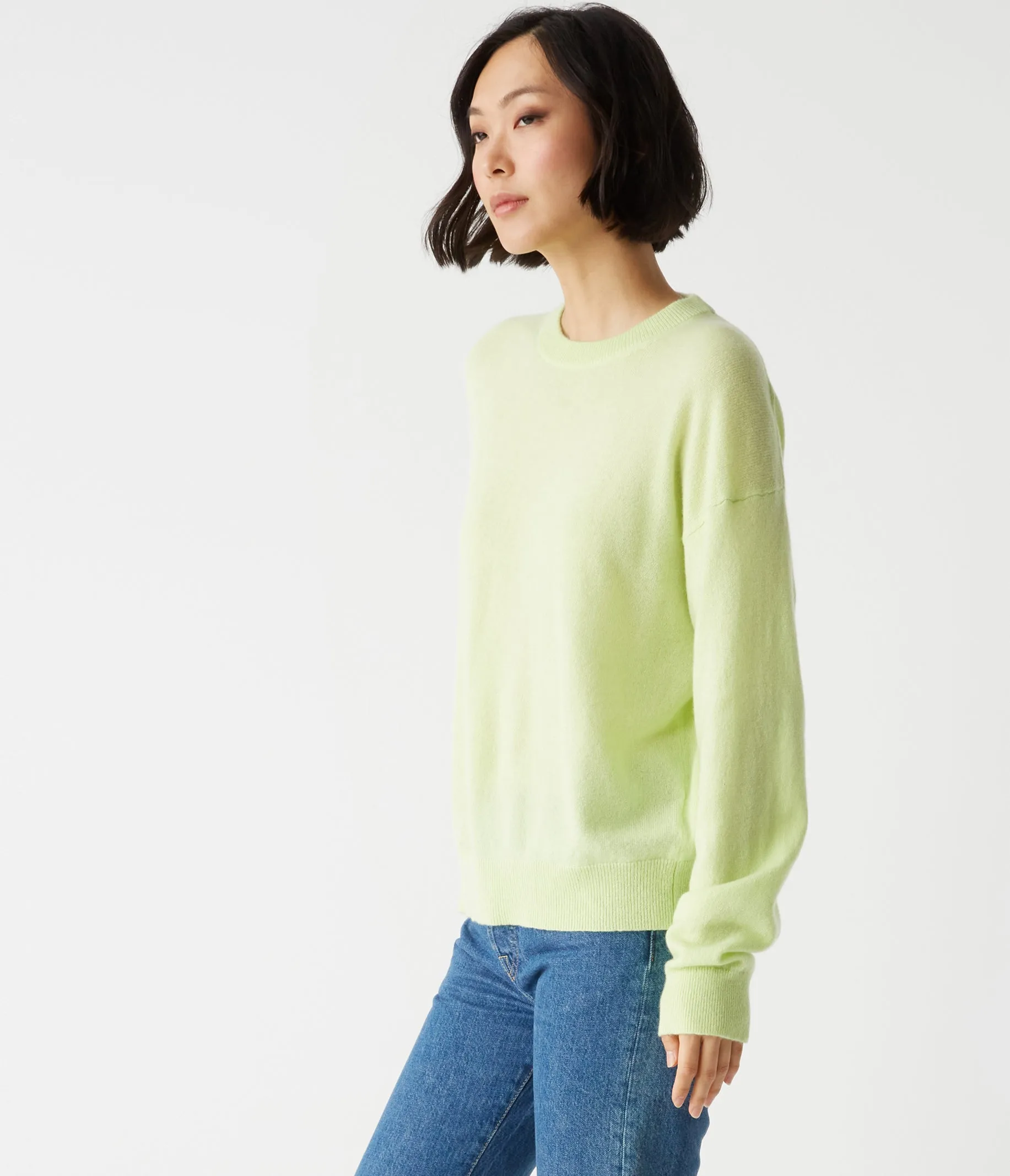 Celeste Crew Neck Cashmere Sweater