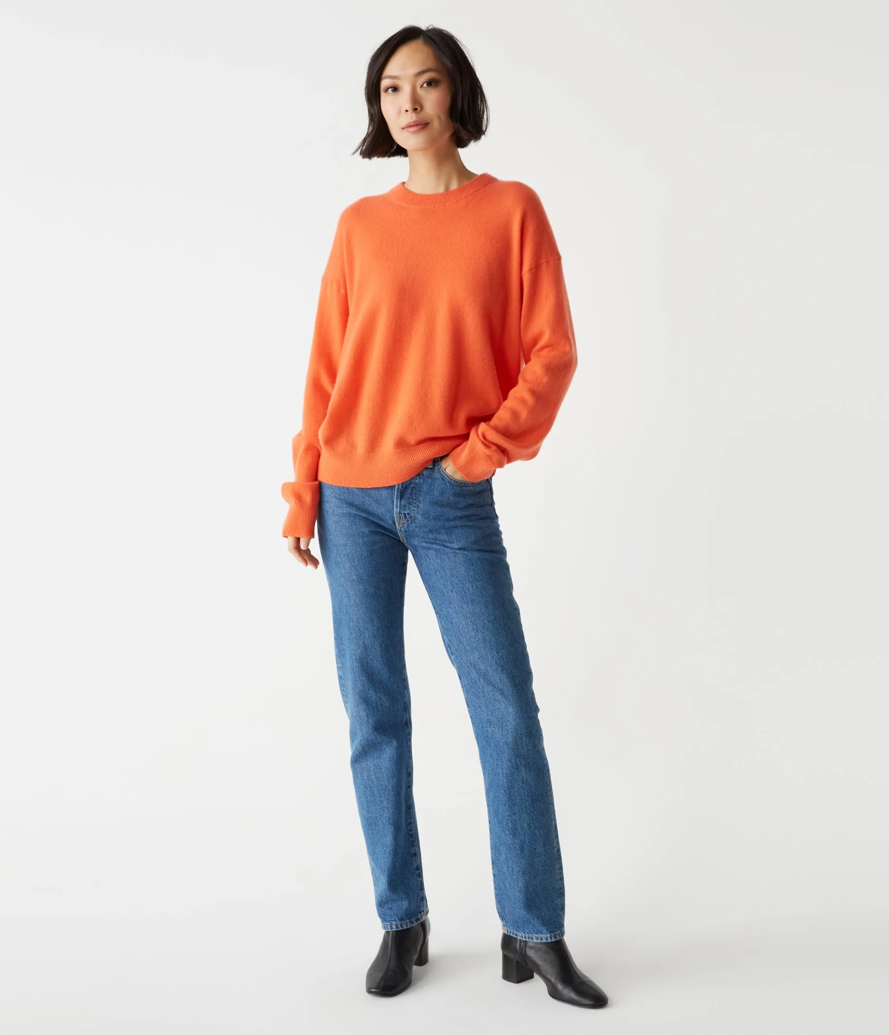 Celeste Crew Neck Cashmere Sweater