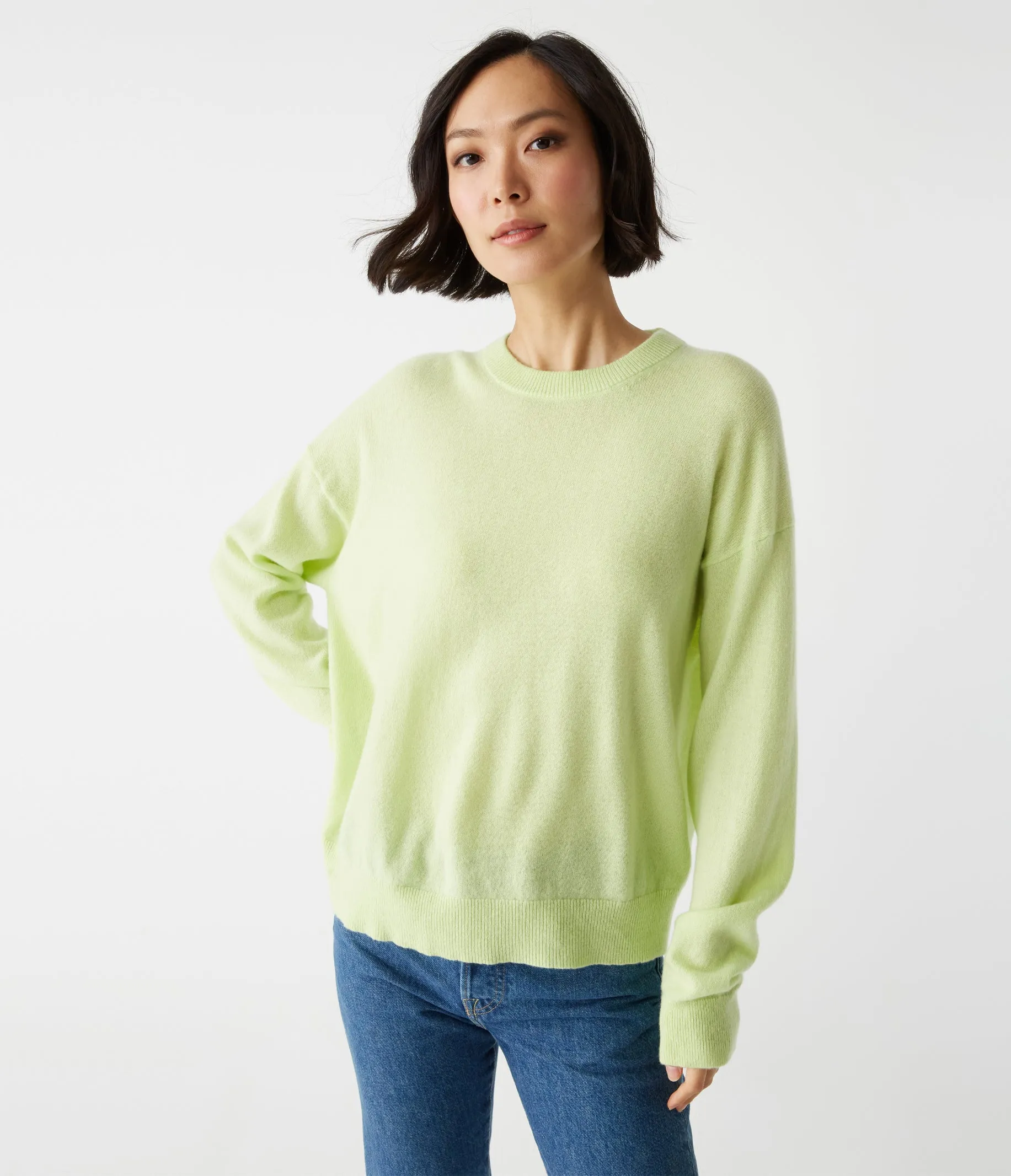 Celeste Crew Neck Cashmere Sweater