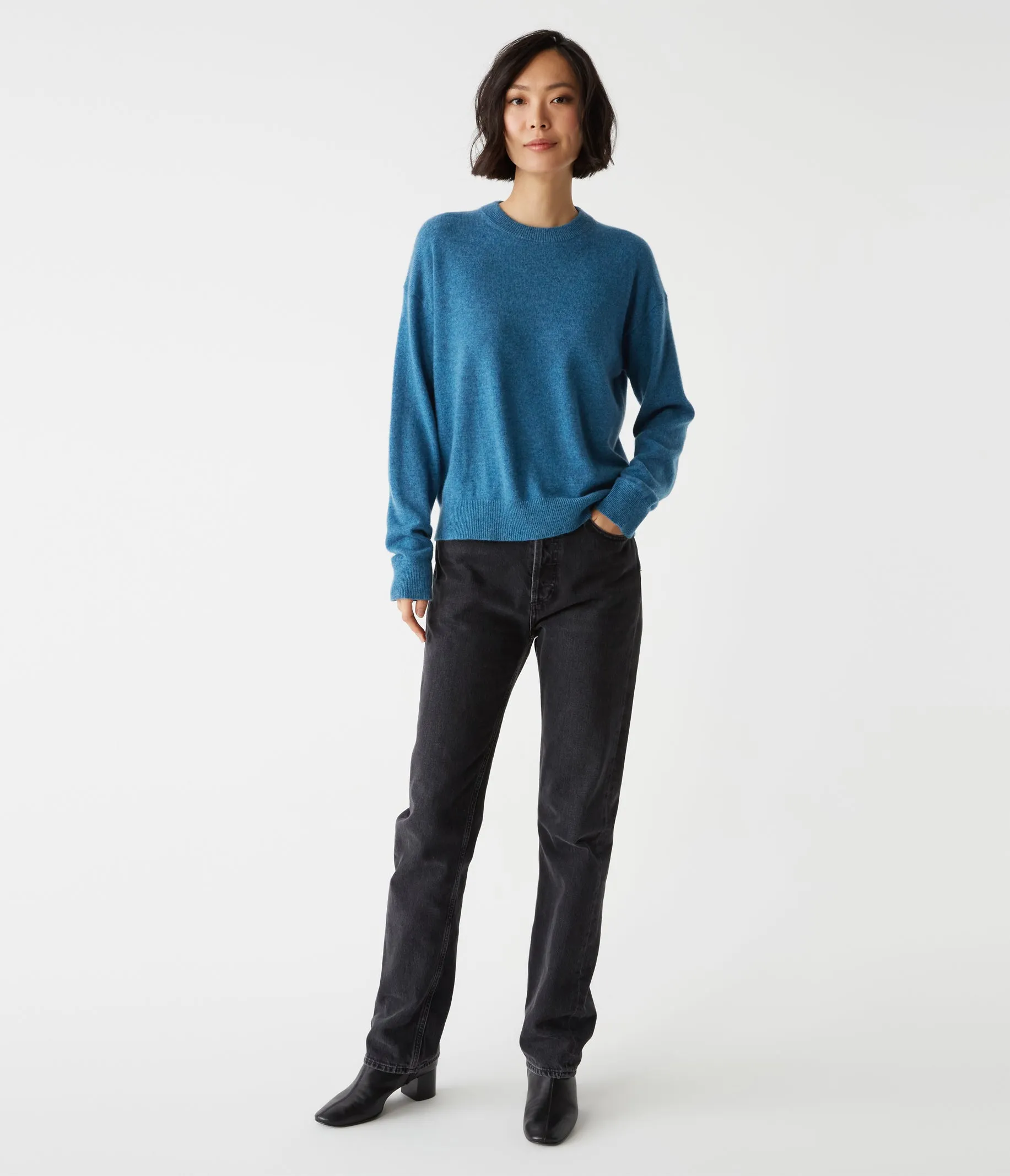 Celeste Crew Neck Cashmere Sweater