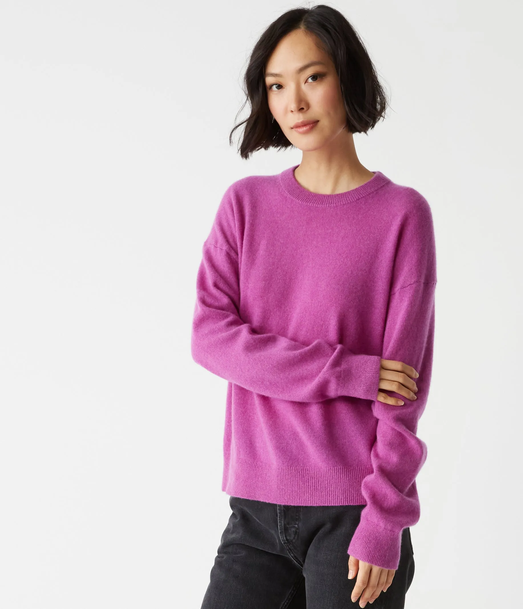 Celeste Crew Neck Cashmere Sweater