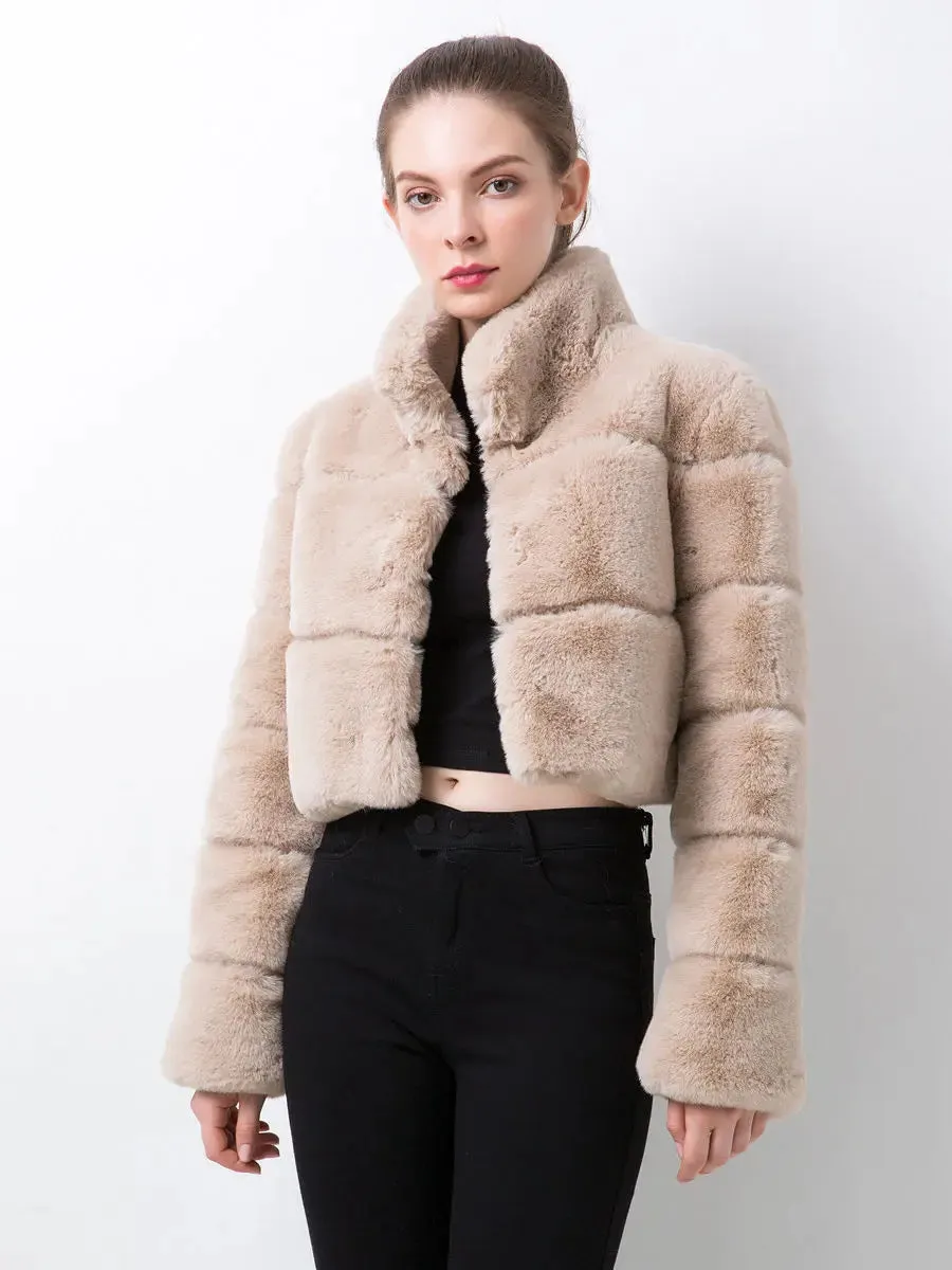 Chic Faux Fur jacket