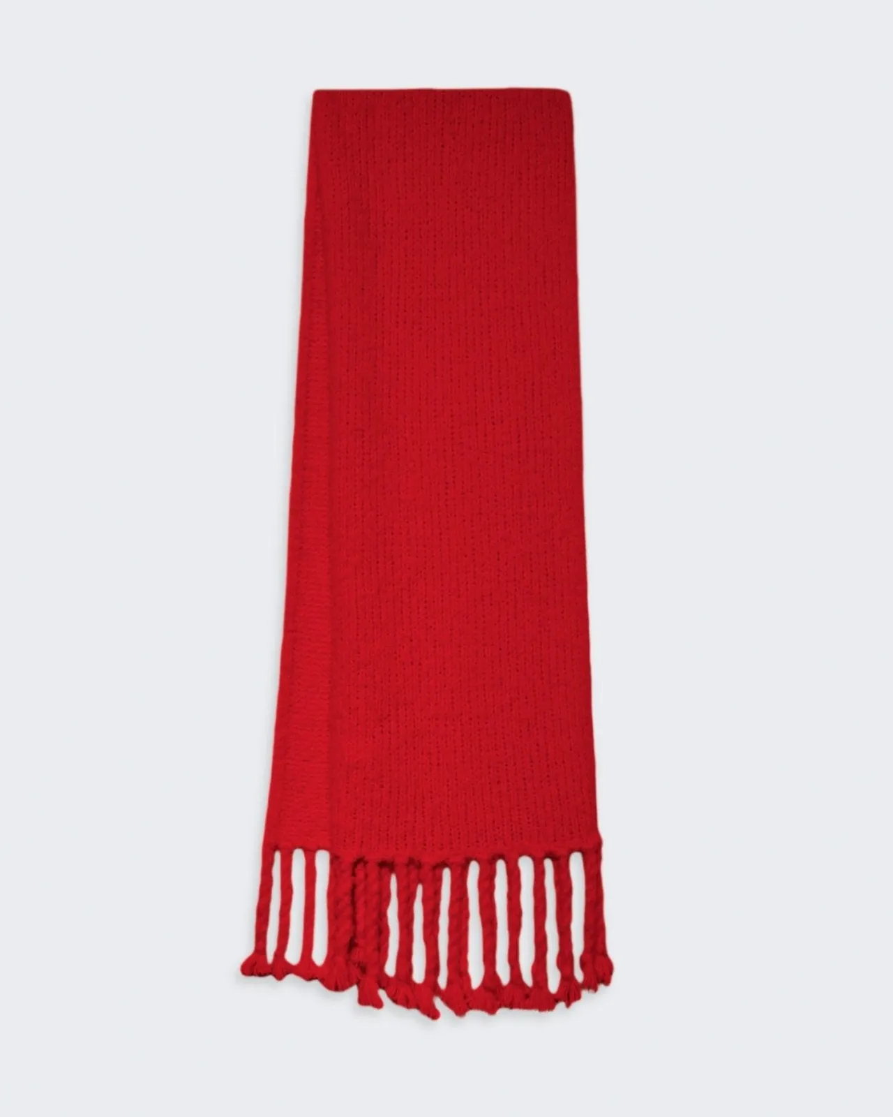 Cloud Scarf  - True Red