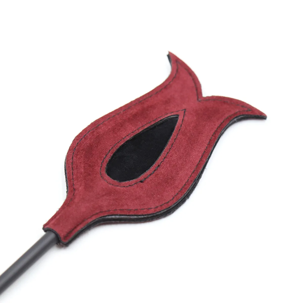 Crop - Tickle & Spank Tulip Red Feather and Spanker