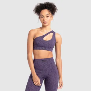 Desire Crop - Purple Leopard