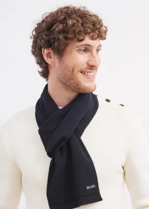 Duguay scarf - in blended wool (NAVY)