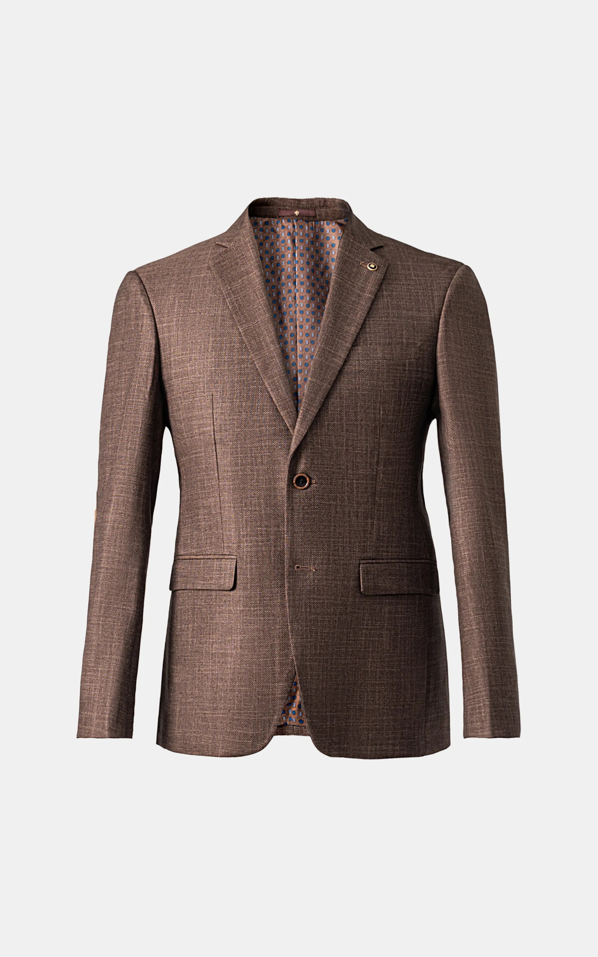 EXECUTIVE TAILORED MEN'S COAT BROWN