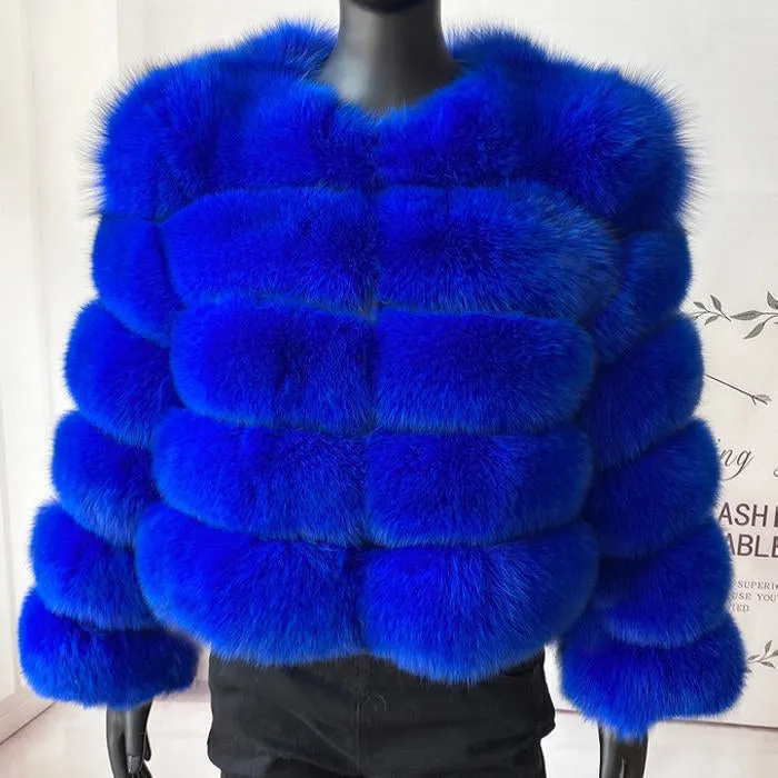 Faux Fur Bubble Coat