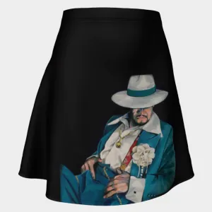 Flair skirt - zoot suit