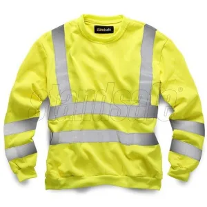 Hi Vis Sweatshirt EN ISO 20471