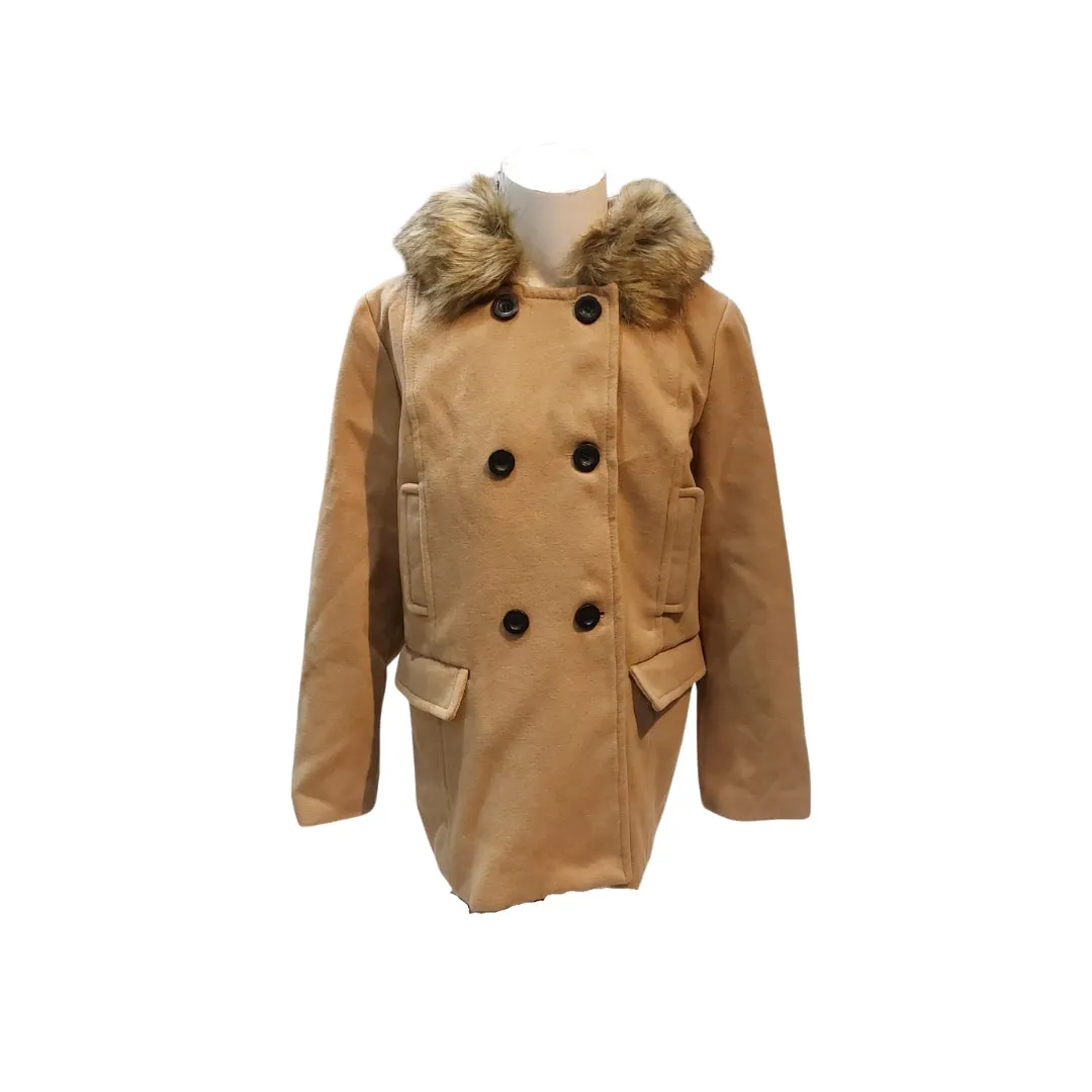 Intl Details Women's Hooded Pea Coat