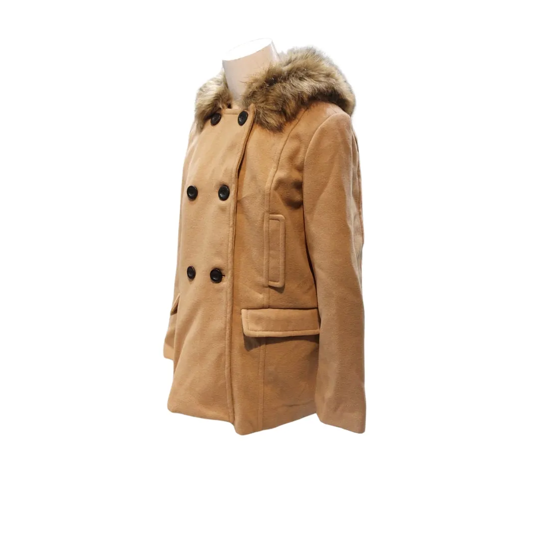 Intl Details Women's Hooded Pea Coat