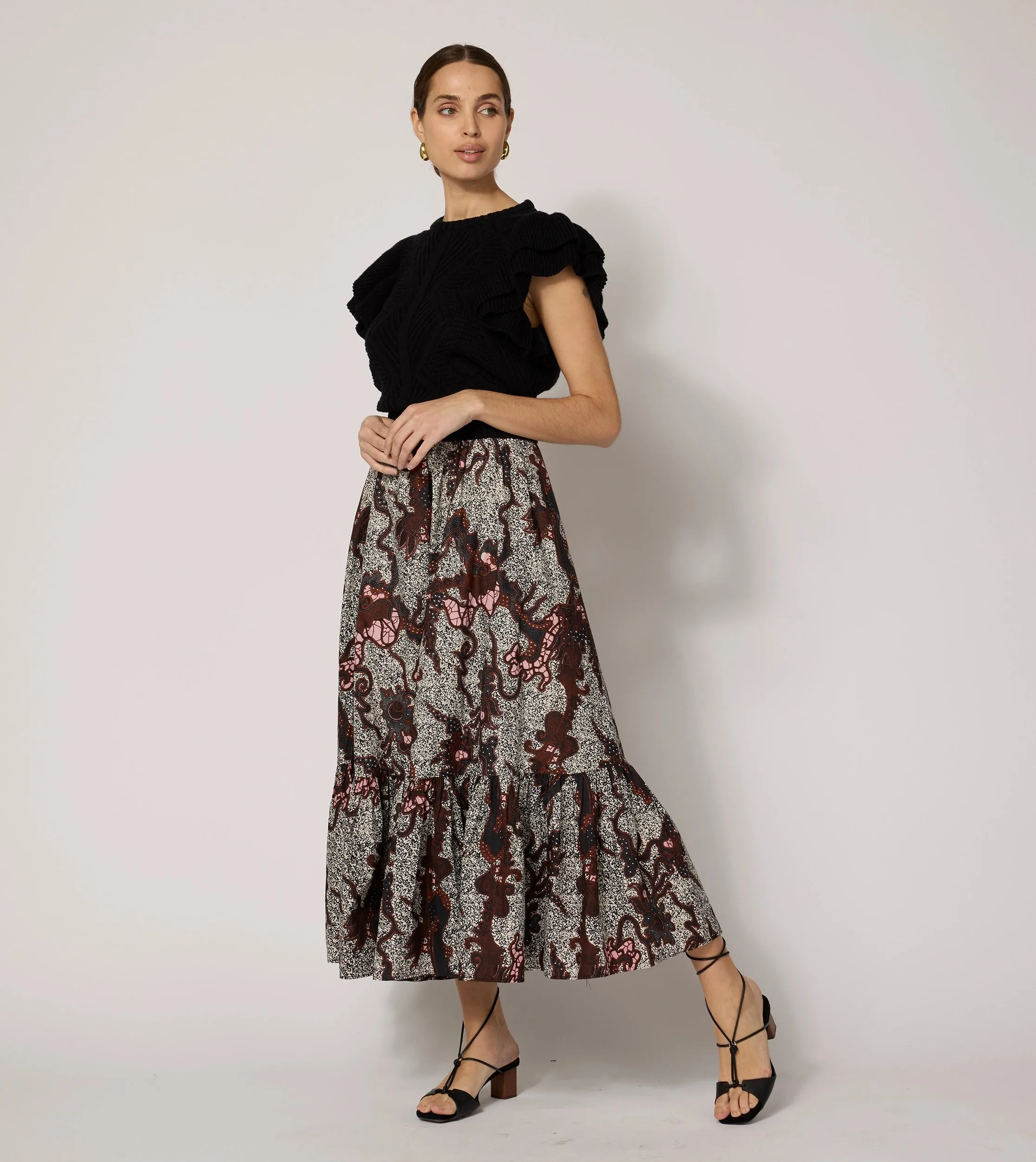 Keisha Ankle Skirt | Castello