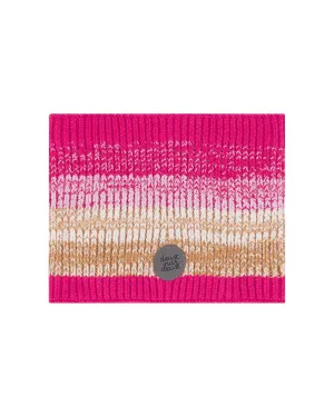 Knit Neckwarmer Fuchsia Gradient