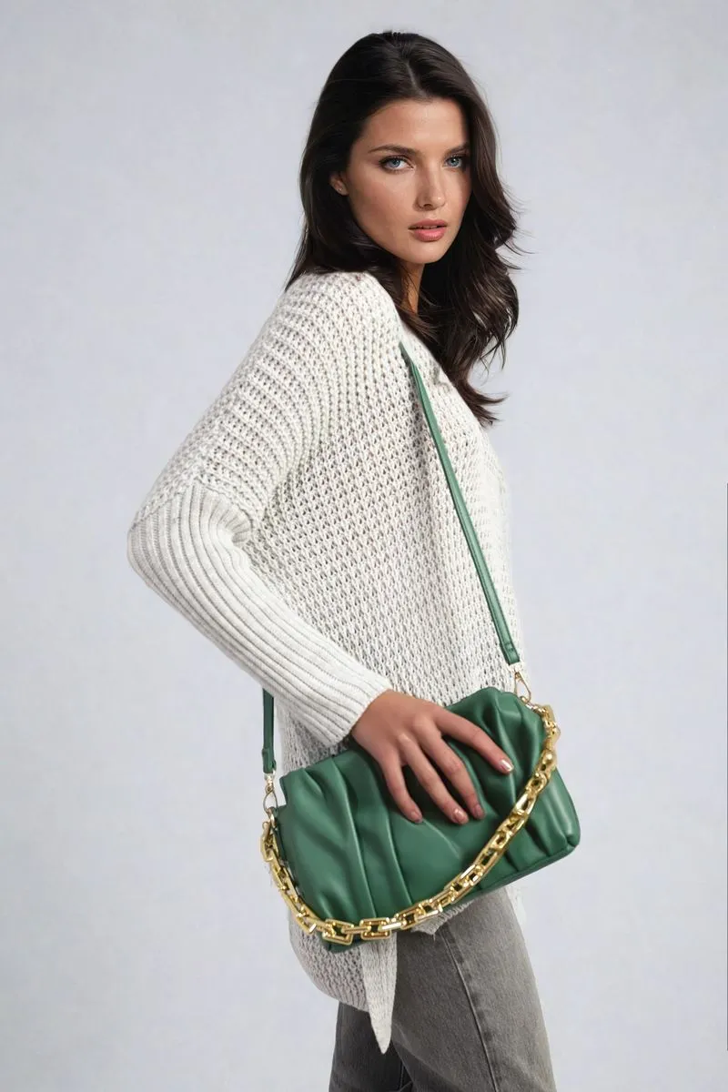 Long Back Knitted Long Sleeve Jumper