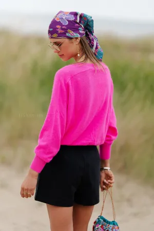 Maya jumper neon pink