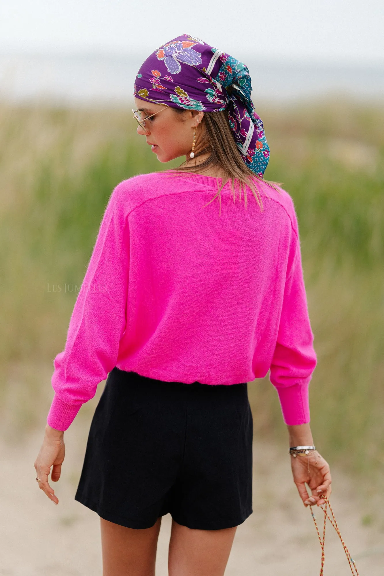 Maya jumper neon pink