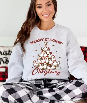 Merry Cluckin' Christmas Sweatshirt