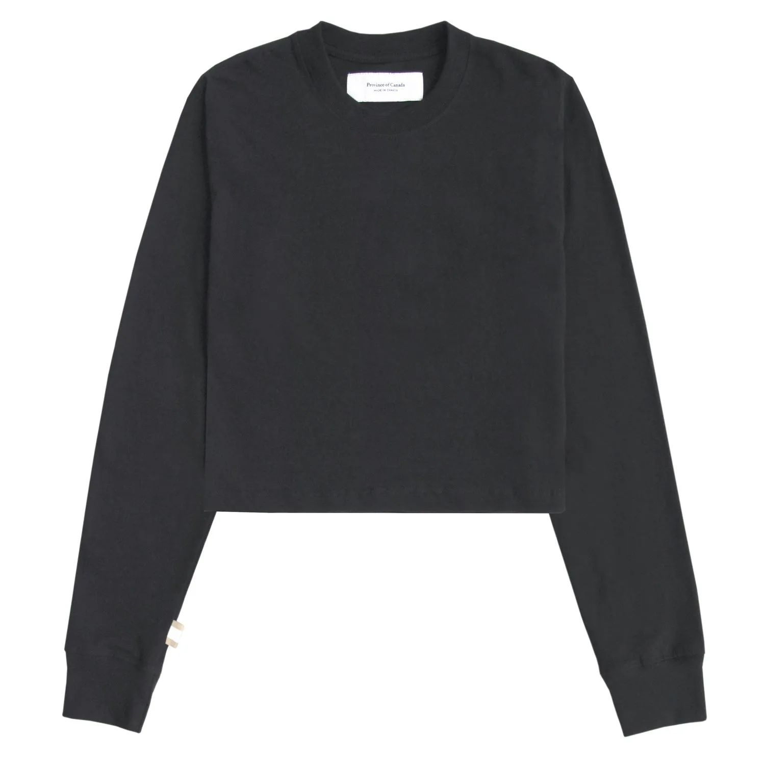 Monday Long Sleeve Crop Top Ink