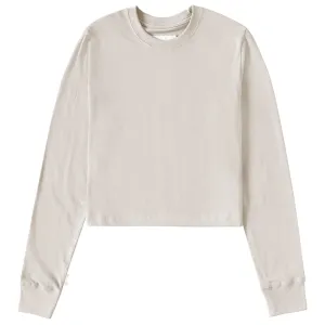 Monday Long Sleeve Crop Top Putty