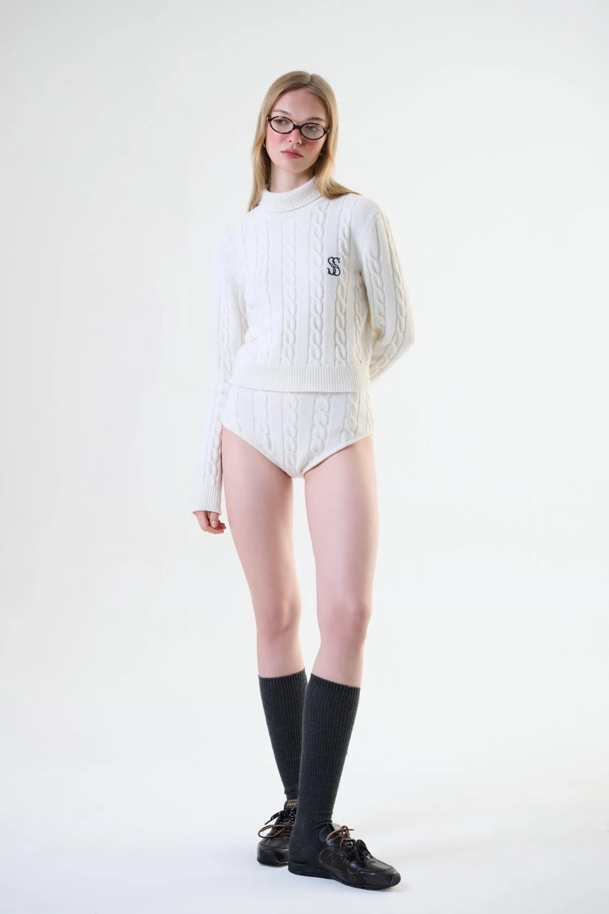 Montagne Cashmere Sweater Cream