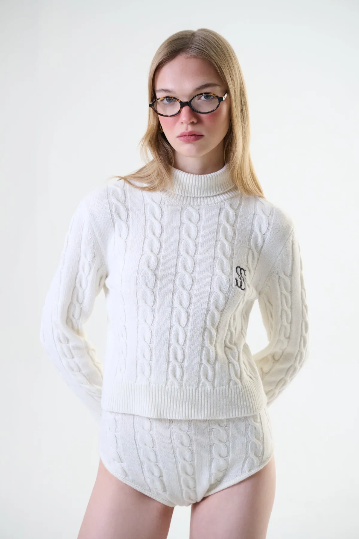 Montagne Cashmere Sweater Cream