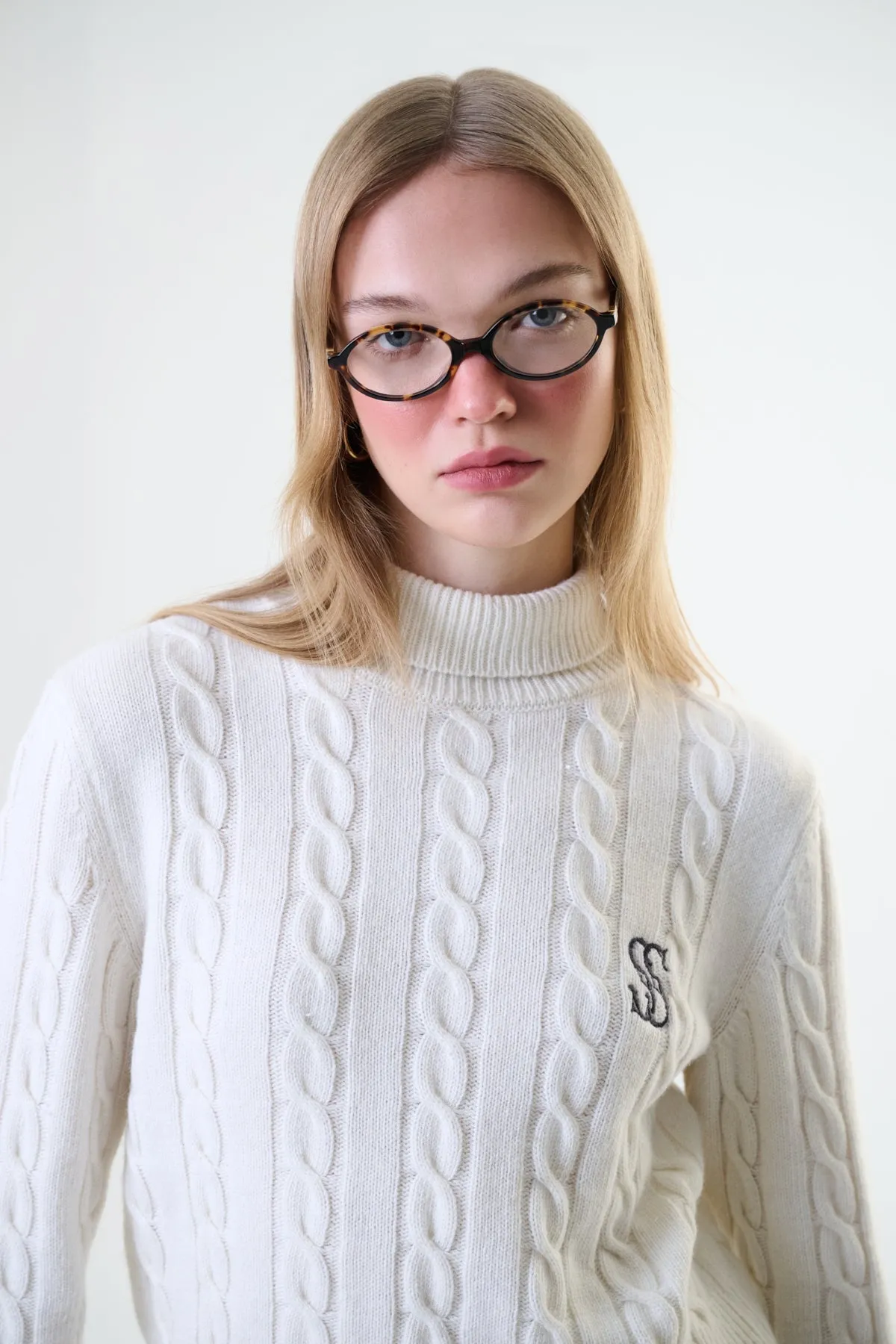 Montagne Cashmere Sweater Cream