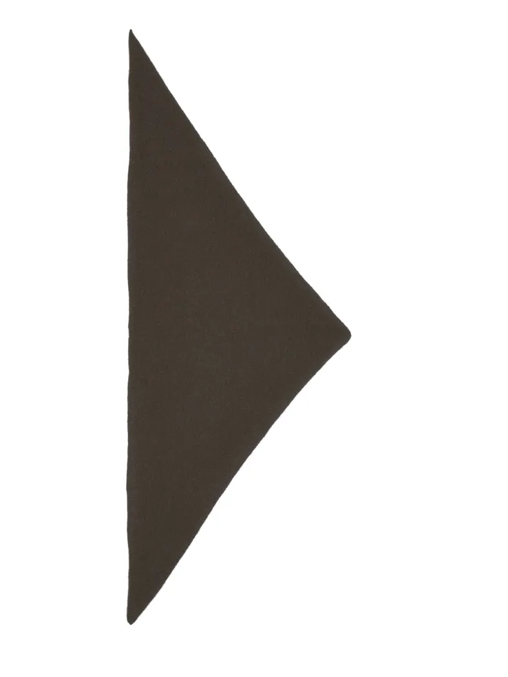 Plain Triangle Neckerchief Scarlet