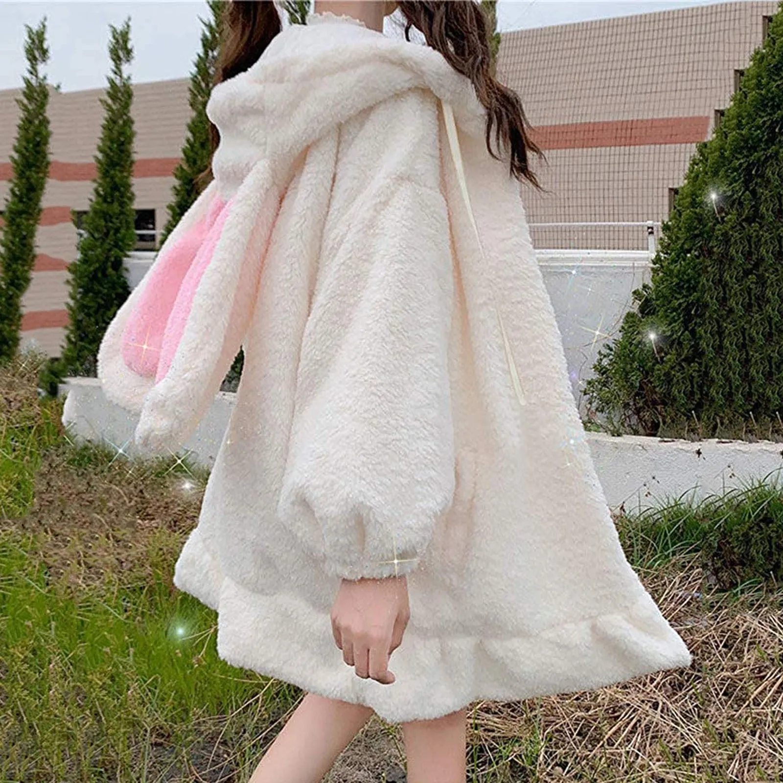 Rabbit Ear Cozy Kawaii Coat