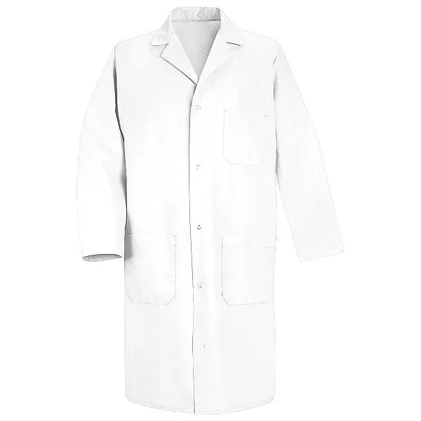 Red Kap Men's 4 Gripper Lab Coat - 5080