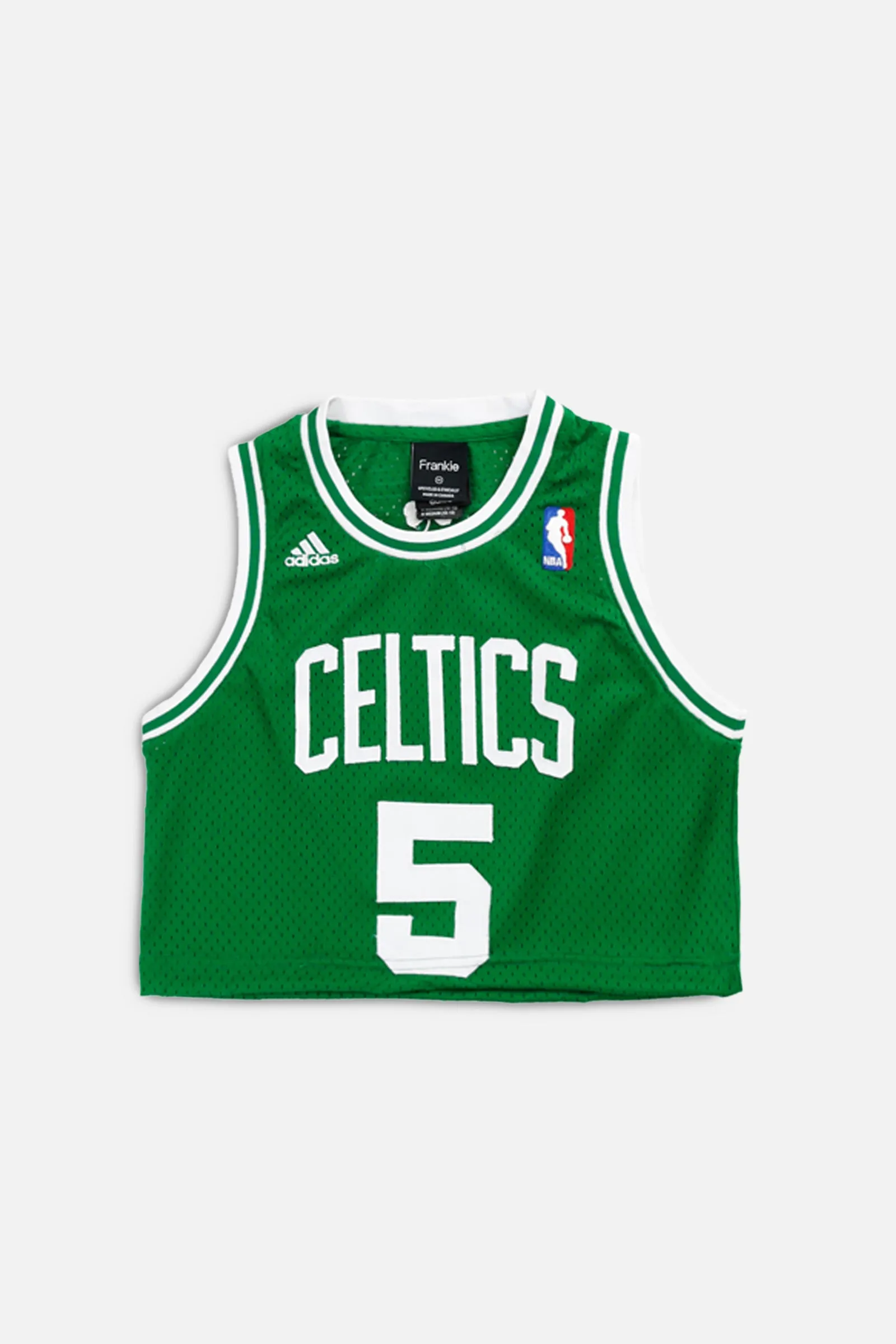 Rework Boston Celtics NBA Crop Jersey - XS