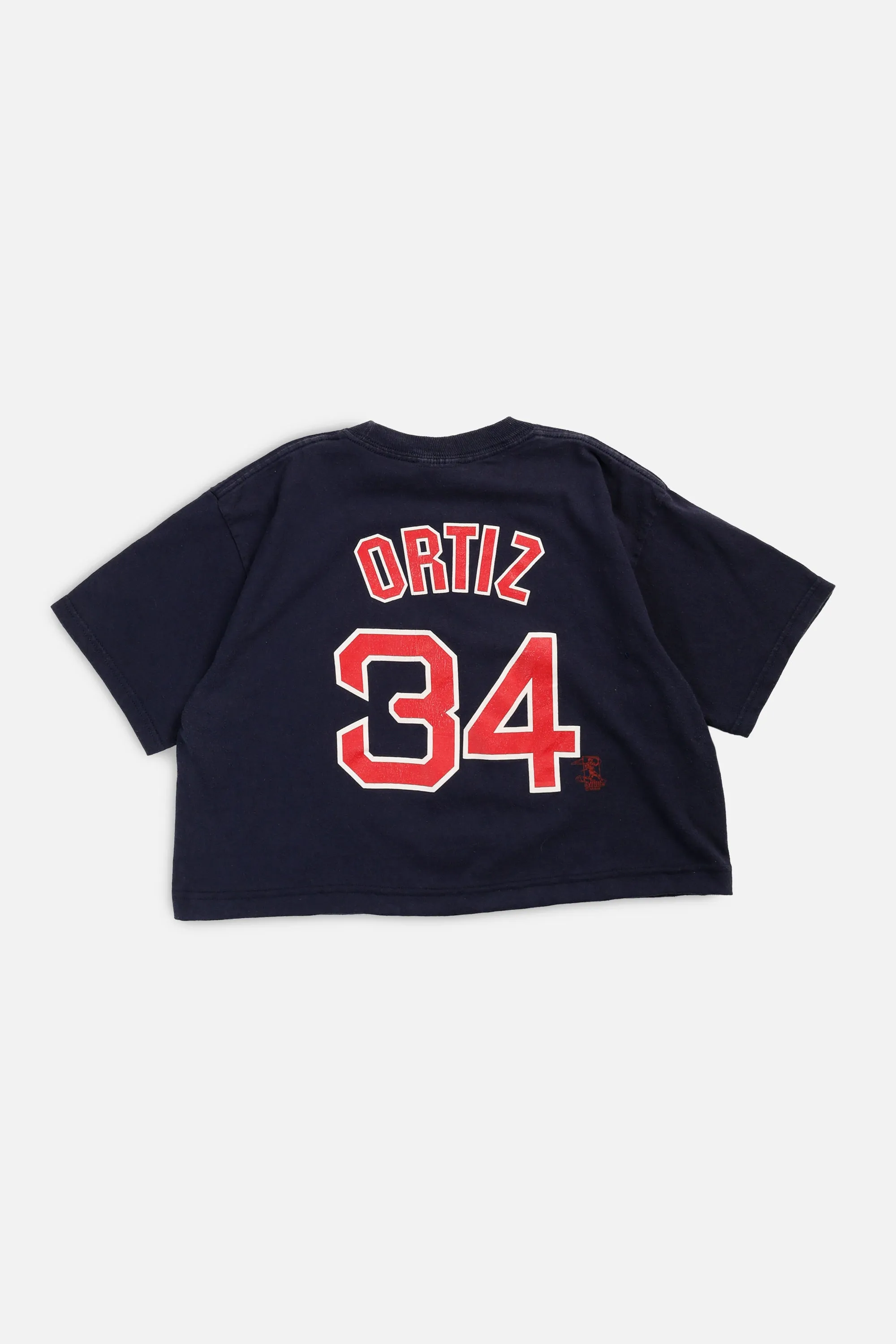 Rework Boston Red Sox MLB Crop Tee - M