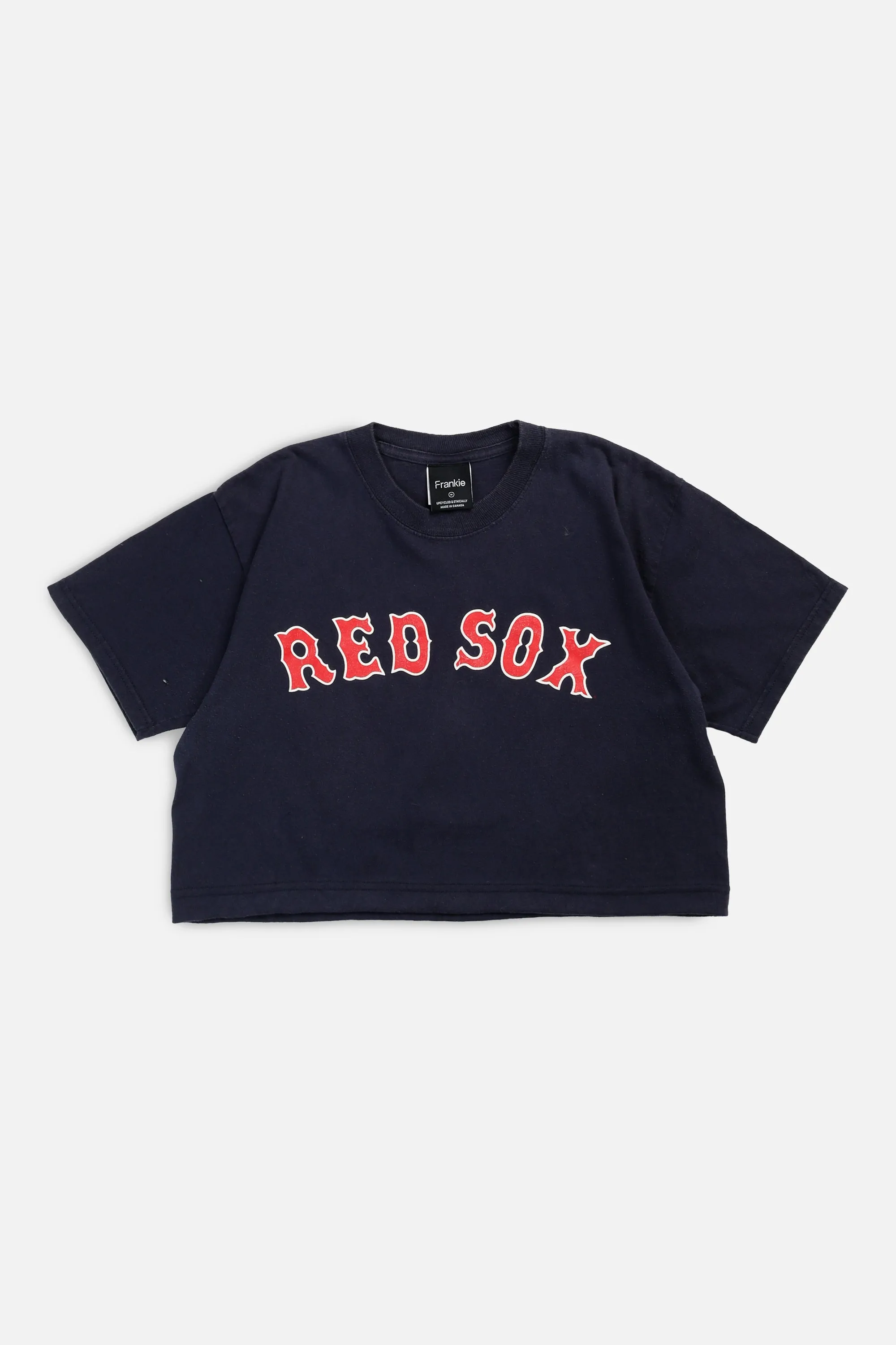 Rework Boston Red Sox MLB Crop Tee - M