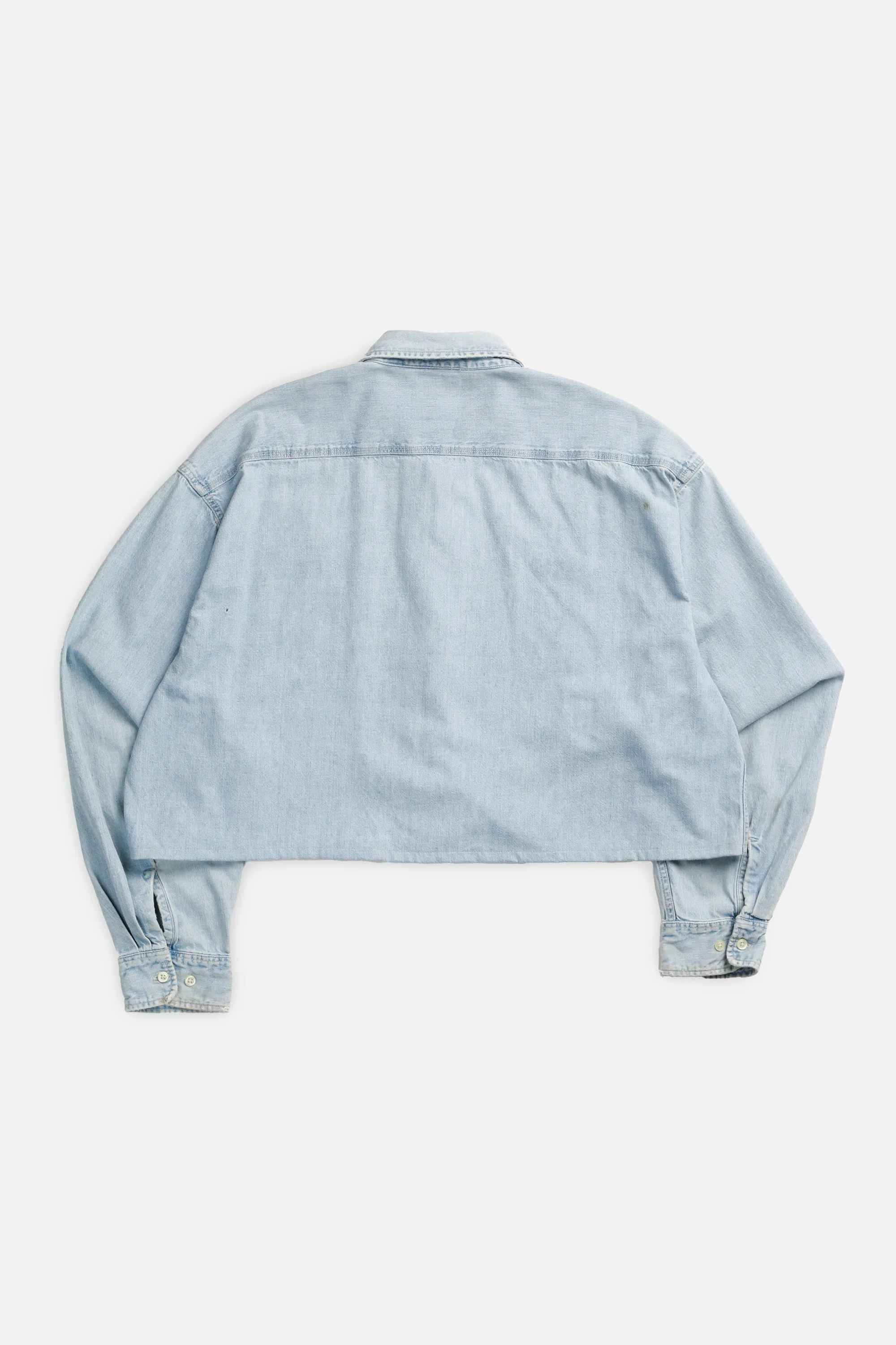 Rework Chambray Waist Crop - XL