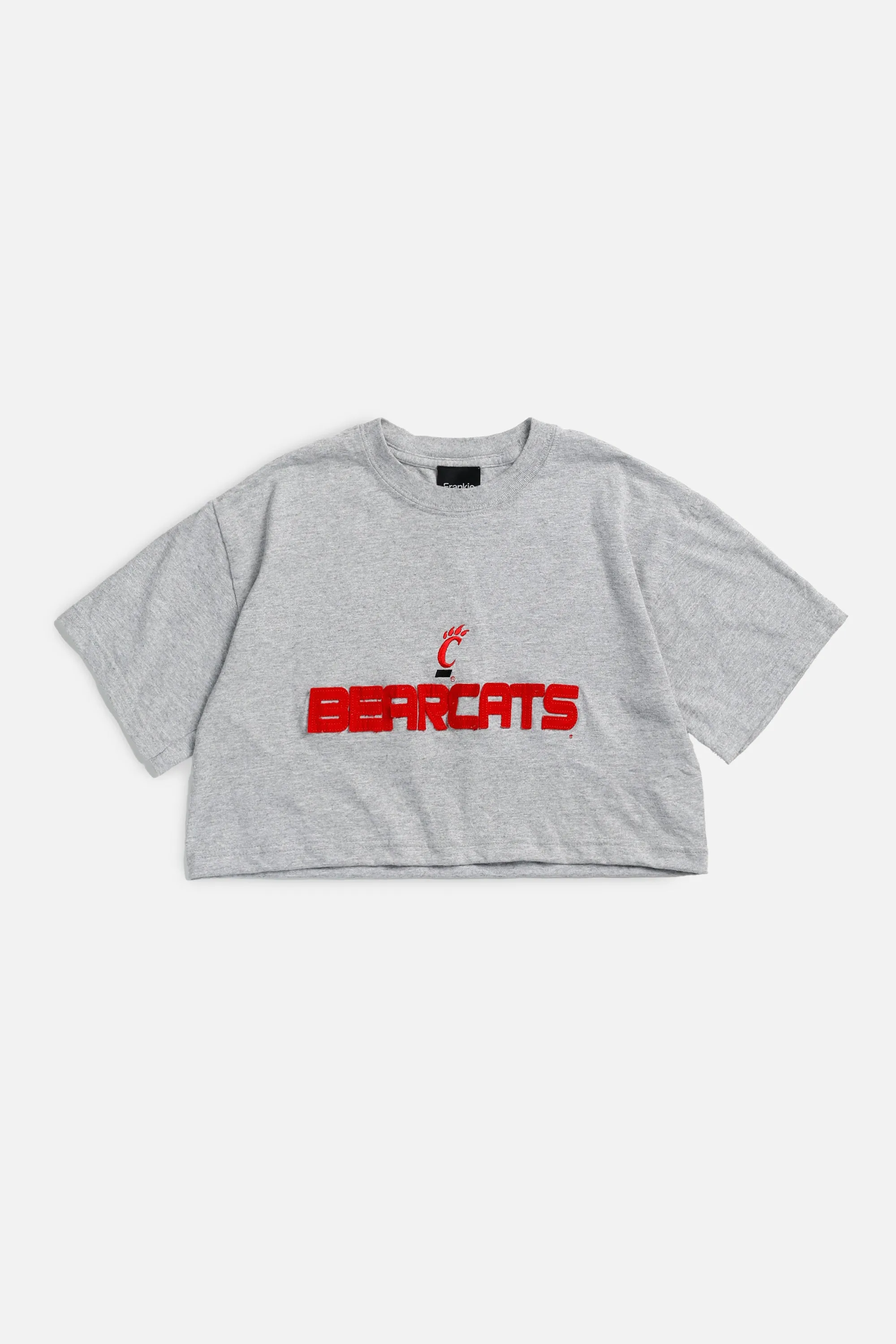 Rework Cincinnati Bearcats Crop Tee - S