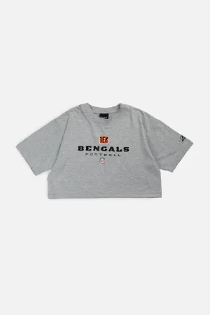 Rework Cincinnati Bengals NFL Crop Tee - M