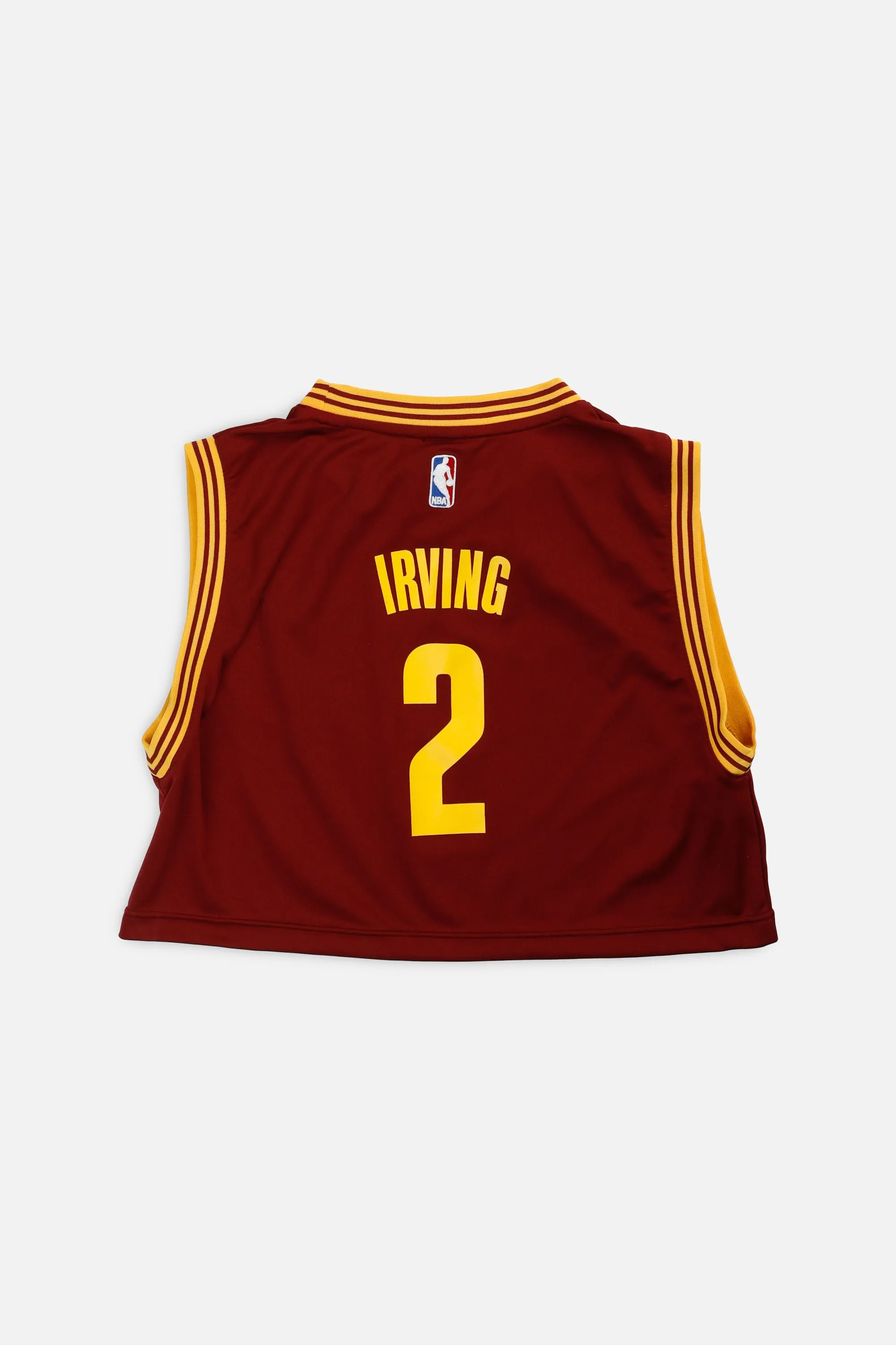 Rework Cleveland Cavaliers NBA Crop Jersey - L